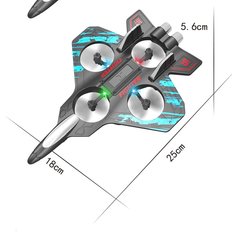 Sky Stunt Glider: RC Fighter Jet