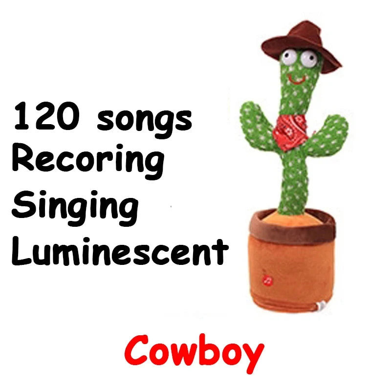 Dancing Cactus: Interactive Singing Plush Toy