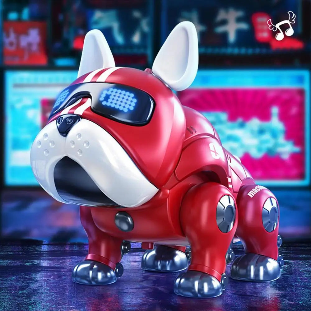 Dancing Music Bulldog Robot Toy Delight