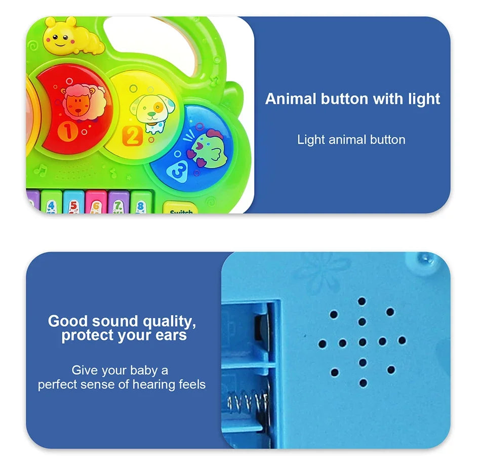 Melody Magic: Baby Animal Piano Toy