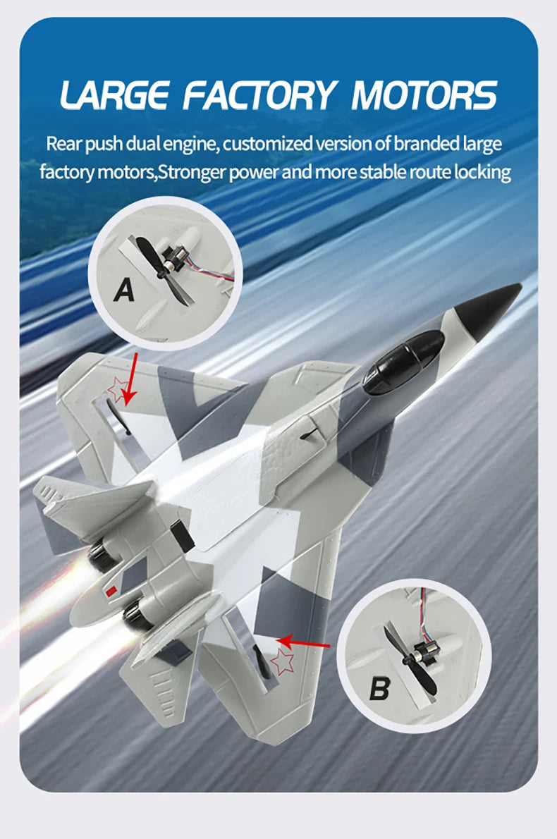 Sky Warriors: SU-35 RC Fighter Jet
