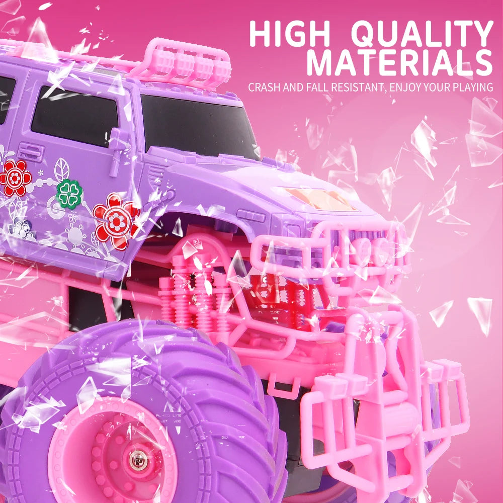 Pink Power Truck: RC Stunt Adventure