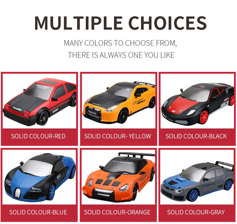 Thunder Drift: 1:24 RC Mustang Racer