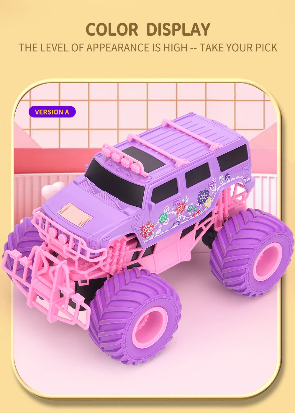 Pink Power Truck: RC Stunt Adventure