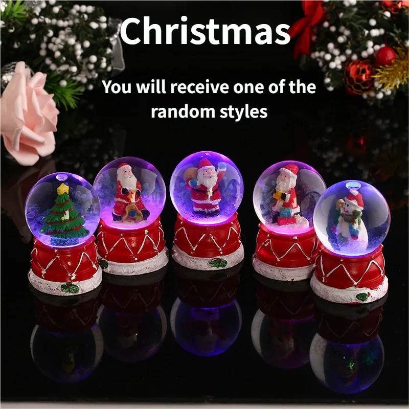 Enchanted Christmas Crystal Glow Ball