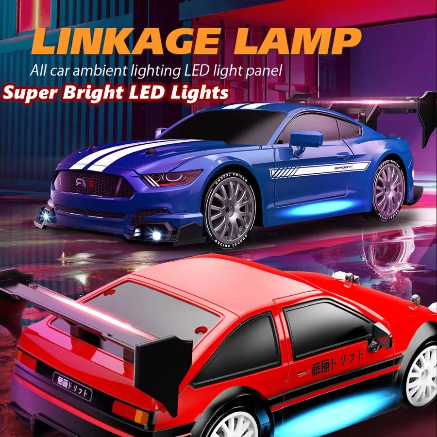 Thunder Drift: 1:24 RC Mustang Racer