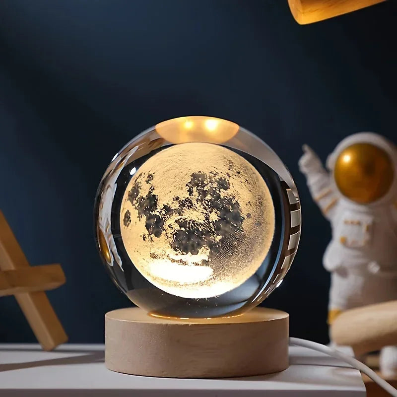 Enchanting Galaxy Bear Rose Night Light