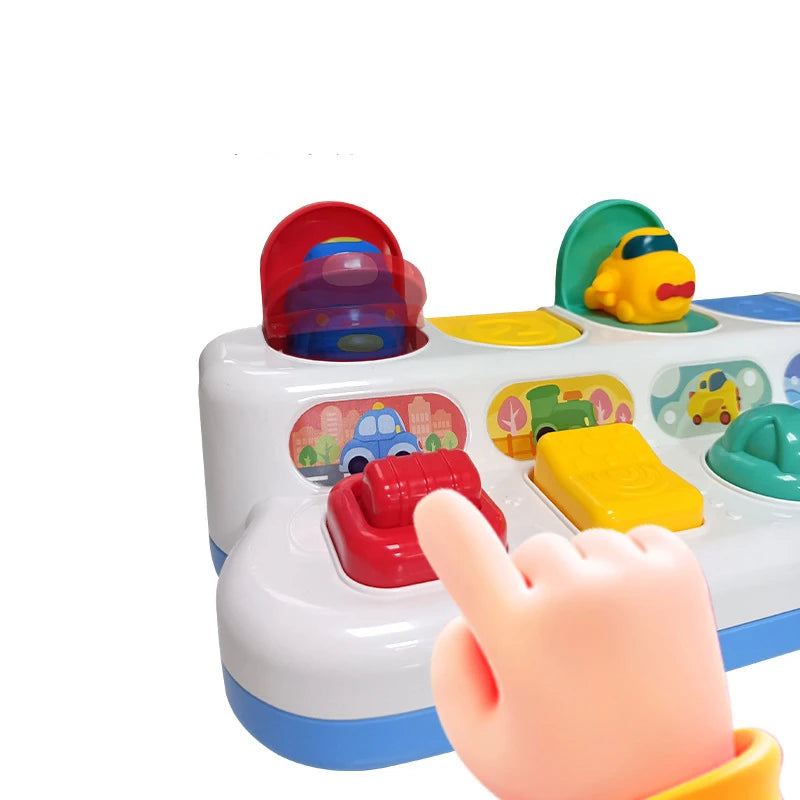 Peek & Play: Montessori Pop-Up Animals
