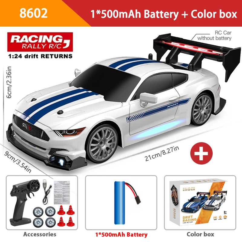 Thunder Drift: 1:24 RC Mustang Racer