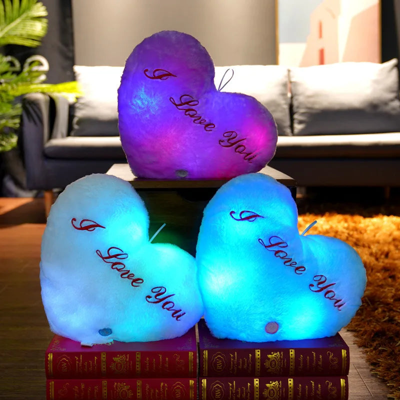 Starlight Dreams: Glowing Plush Pillow