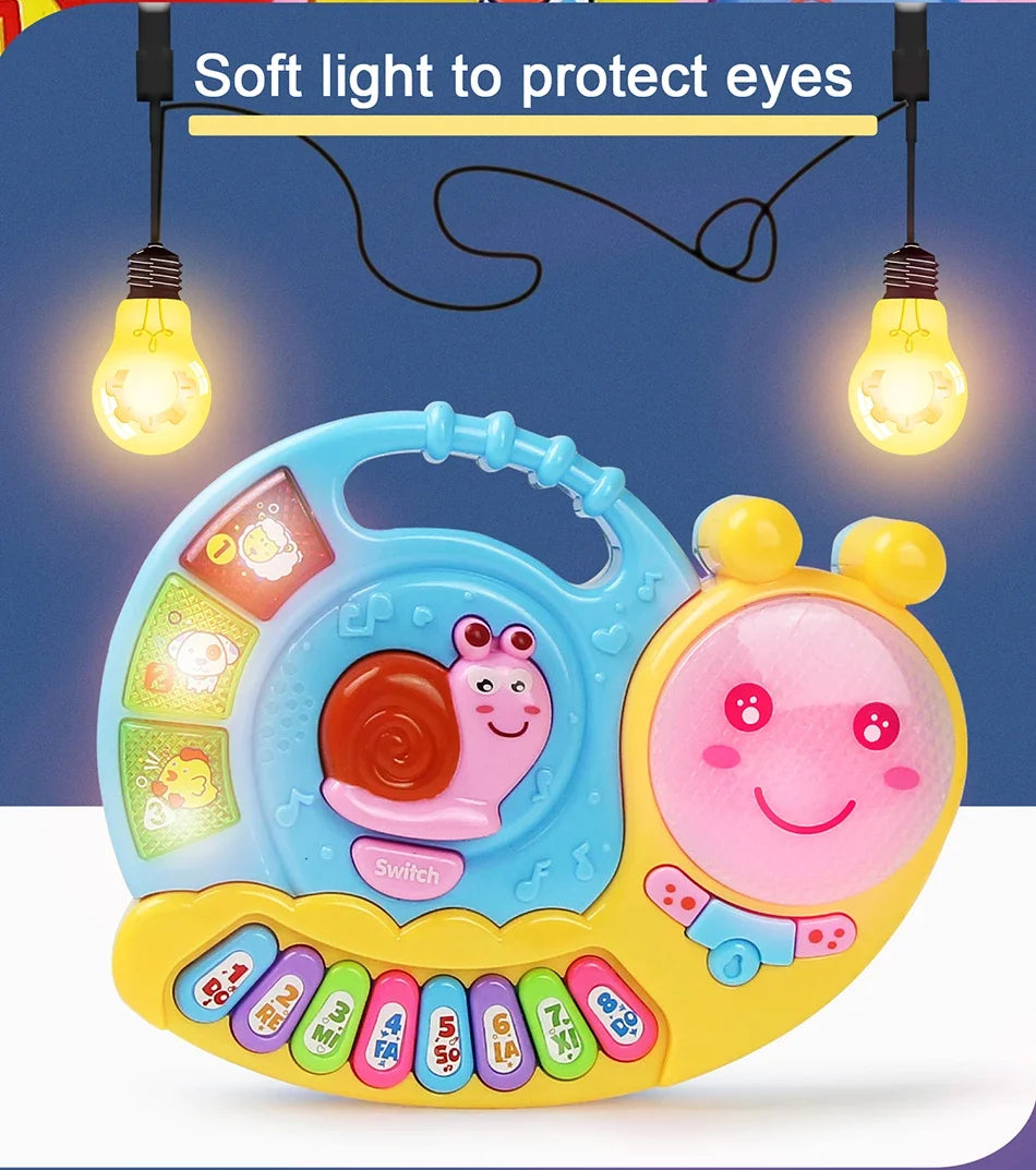 Melody Magic: Baby Animal Piano Toy