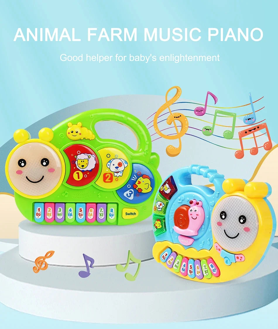Melody Magic: Baby Animal Piano Toy