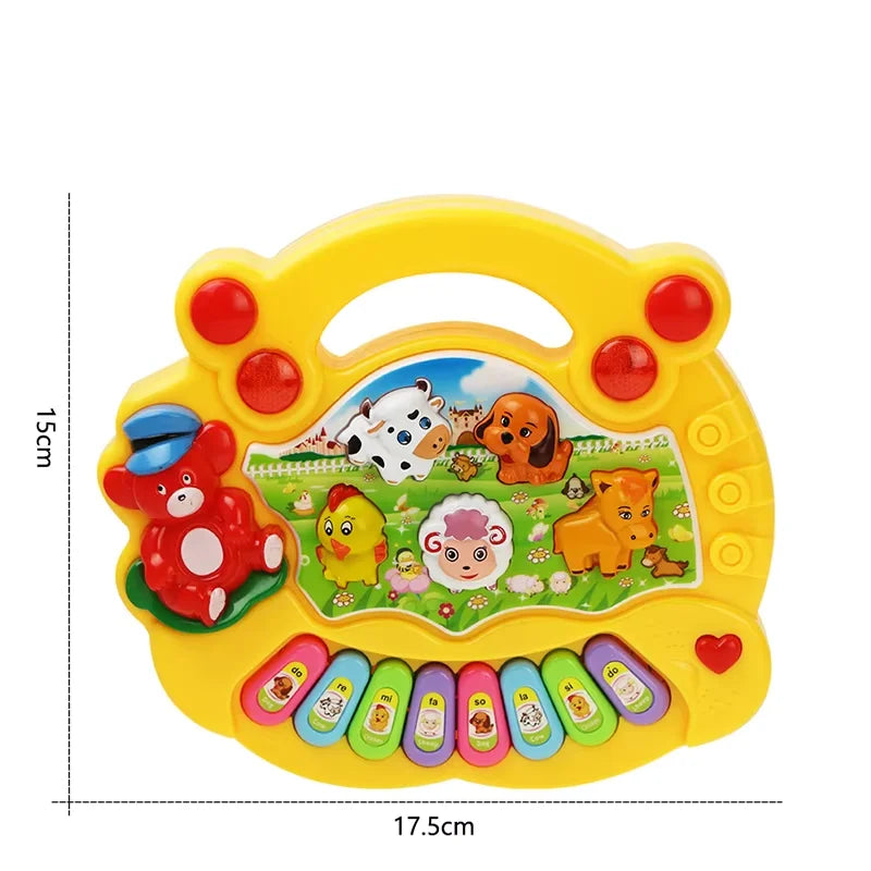 Melody Magic: Baby Animal Piano Toy