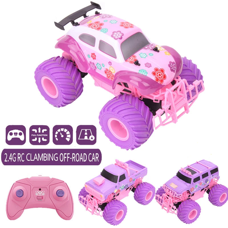 Pink Power Truck: RC Stunt Adventure