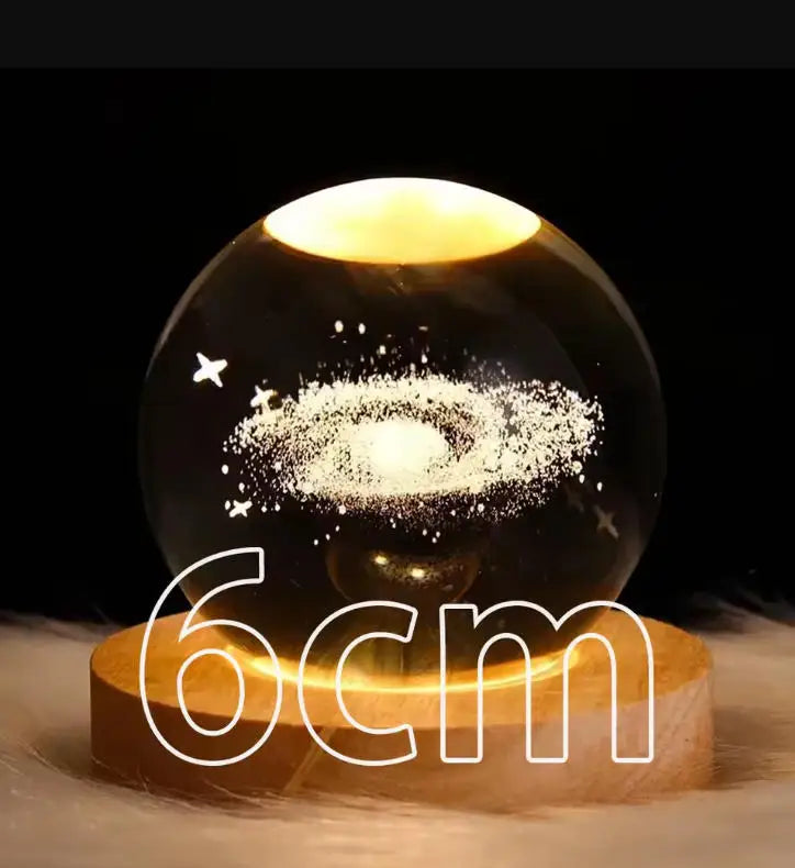 Enchanting Galaxy Bear Rose Night Light