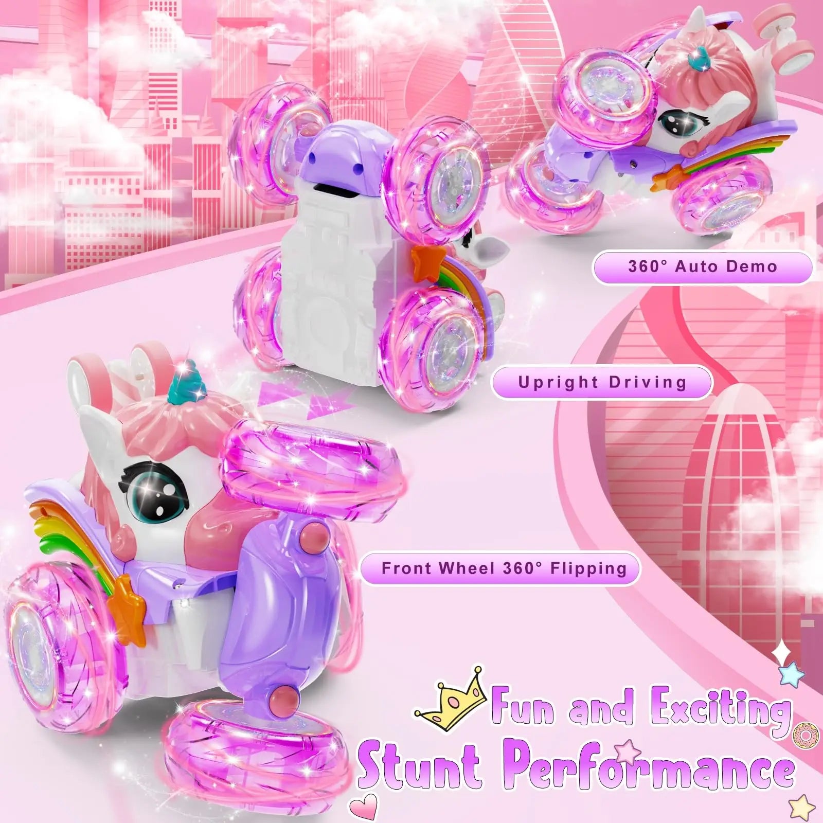 Magic Unicorn RC Car Adventure Toy