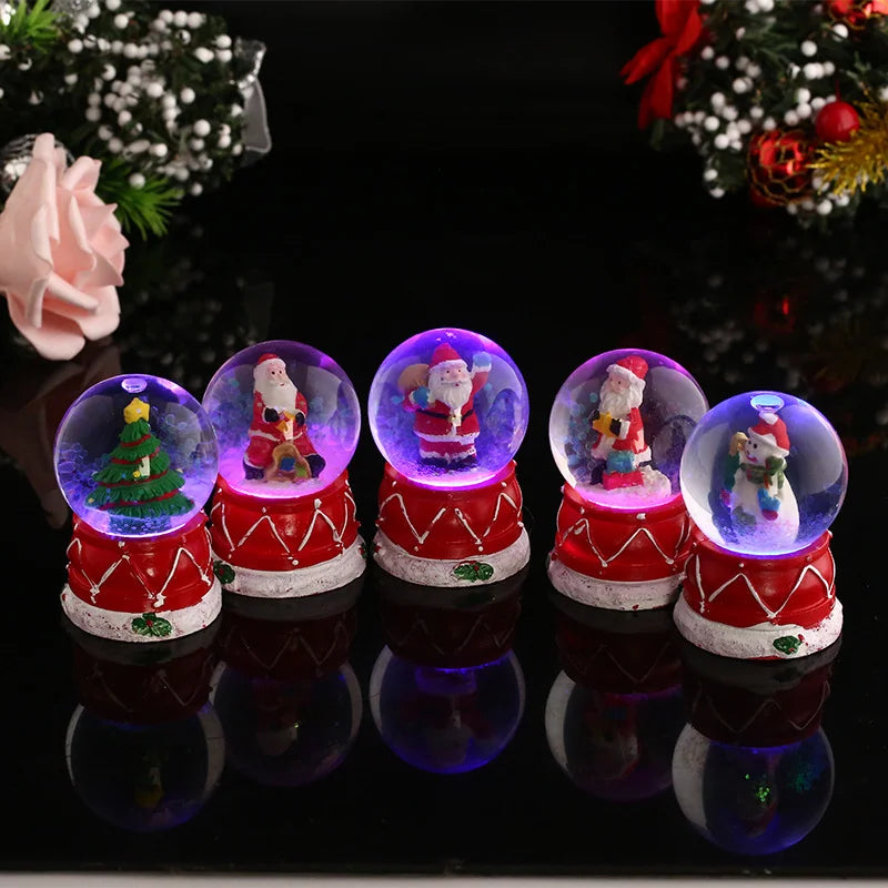 Enchanted Christmas Crystal Glow Ball