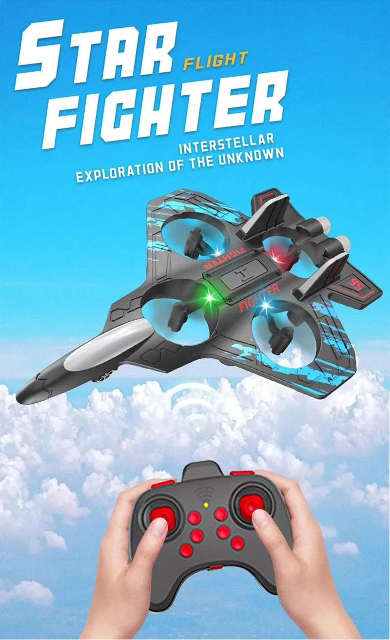 Sky Stunt Glider: RC Fighter Jet
