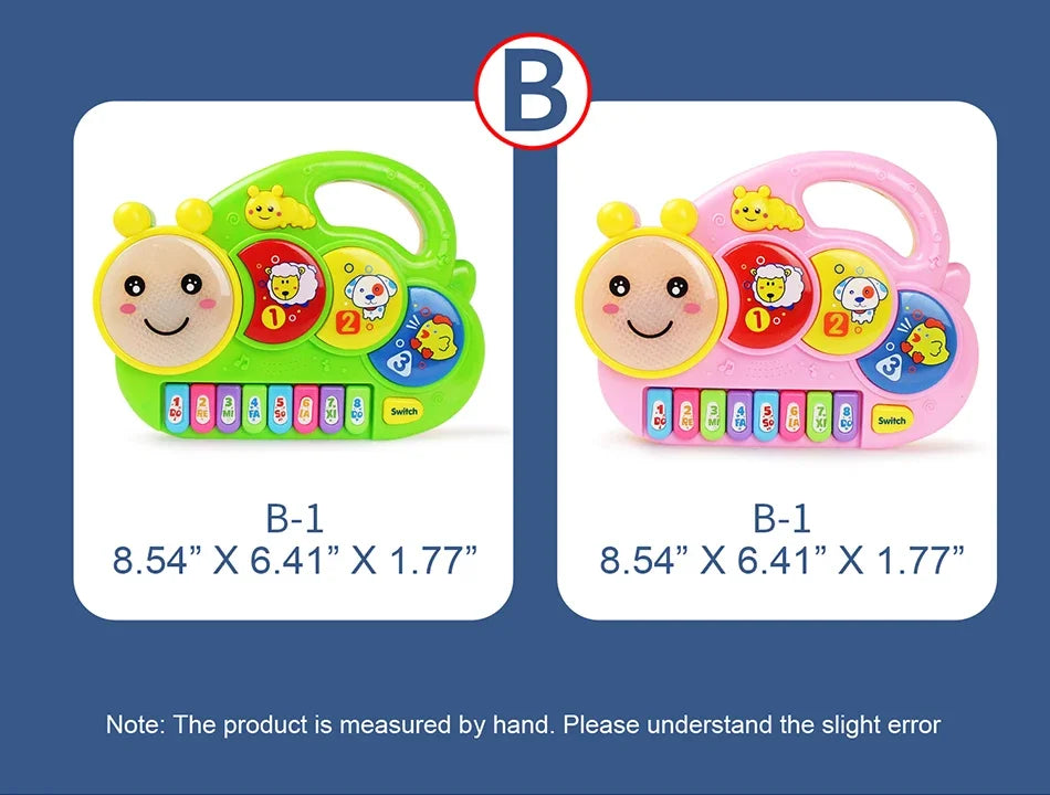 Melody Magic: Baby Animal Piano Toy