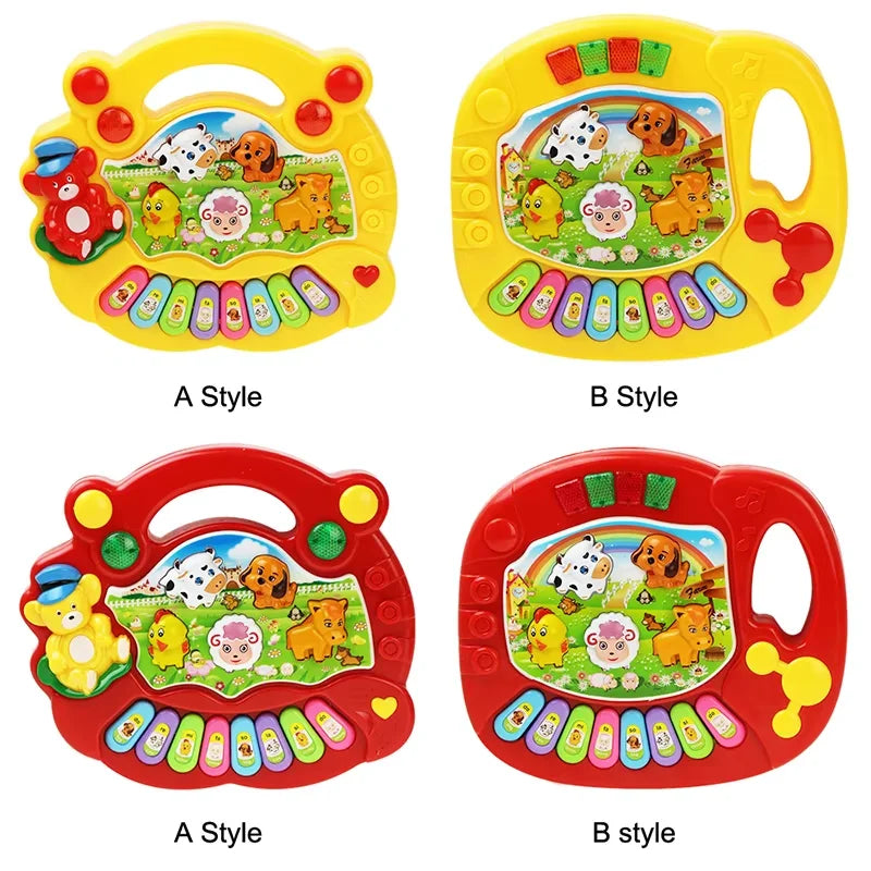 Melody Magic: Baby Animal Piano Toy