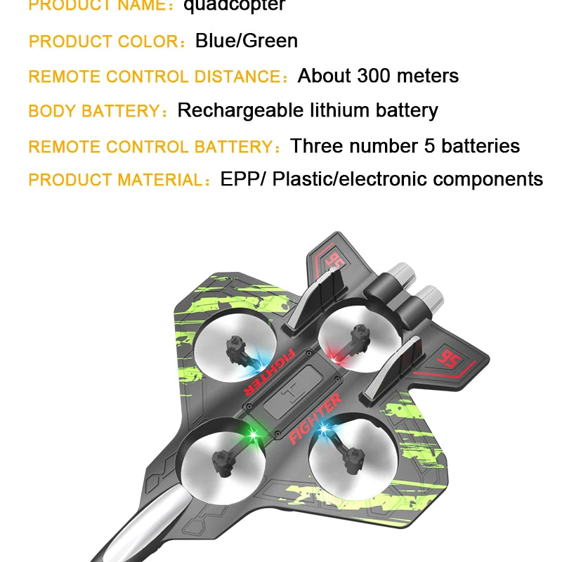 Sky Stunt Glider: RC Fighter Jet