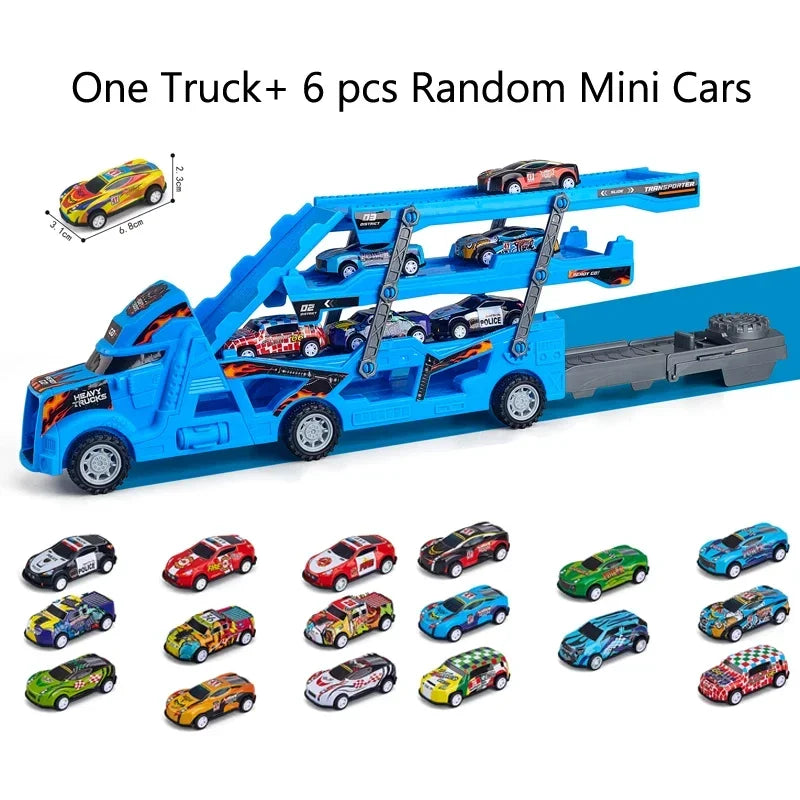 Mega Hauler: Transforming Track Truck Adventure