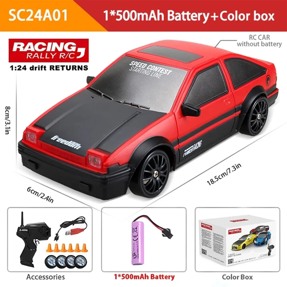 Thunder Drift: 1:24 RC Mustang Racer
