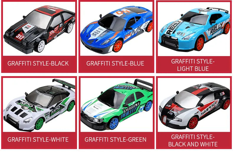 Thunder Drift: 1:24 RC Mustang Racer