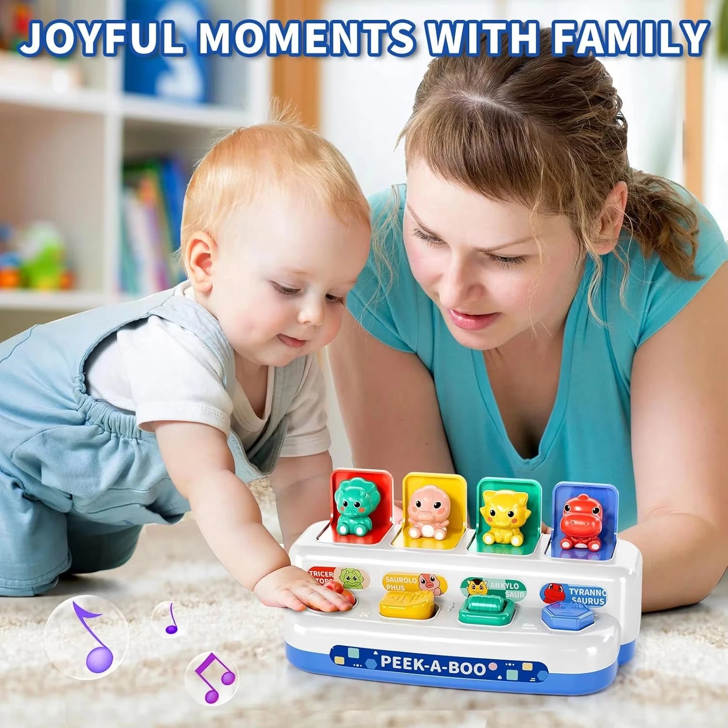 Peek & Play: Montessori Pop-Up Animals
