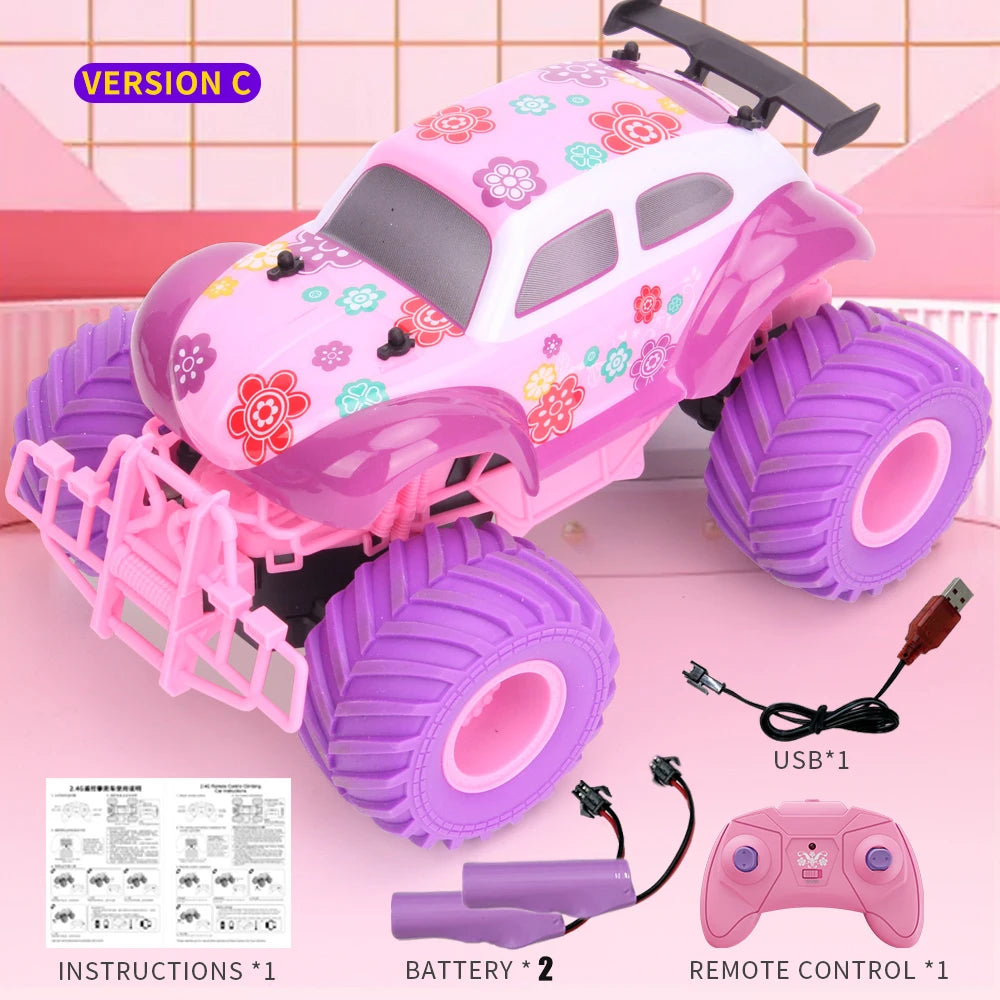 Pink Power Truck: RC Stunt Adventure