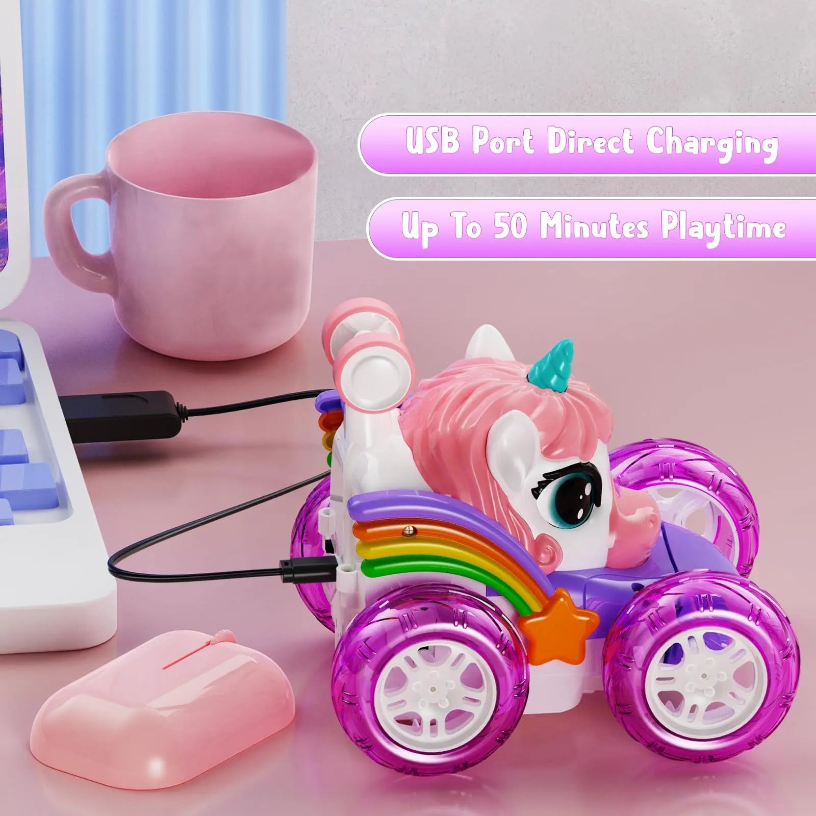 Magic Unicorn RC Car Adventure Toy