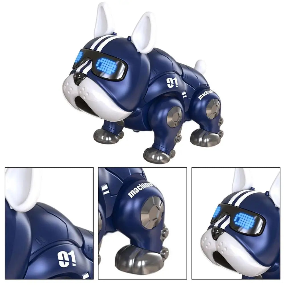 Dancing Music Bulldog Robot Toy Delight