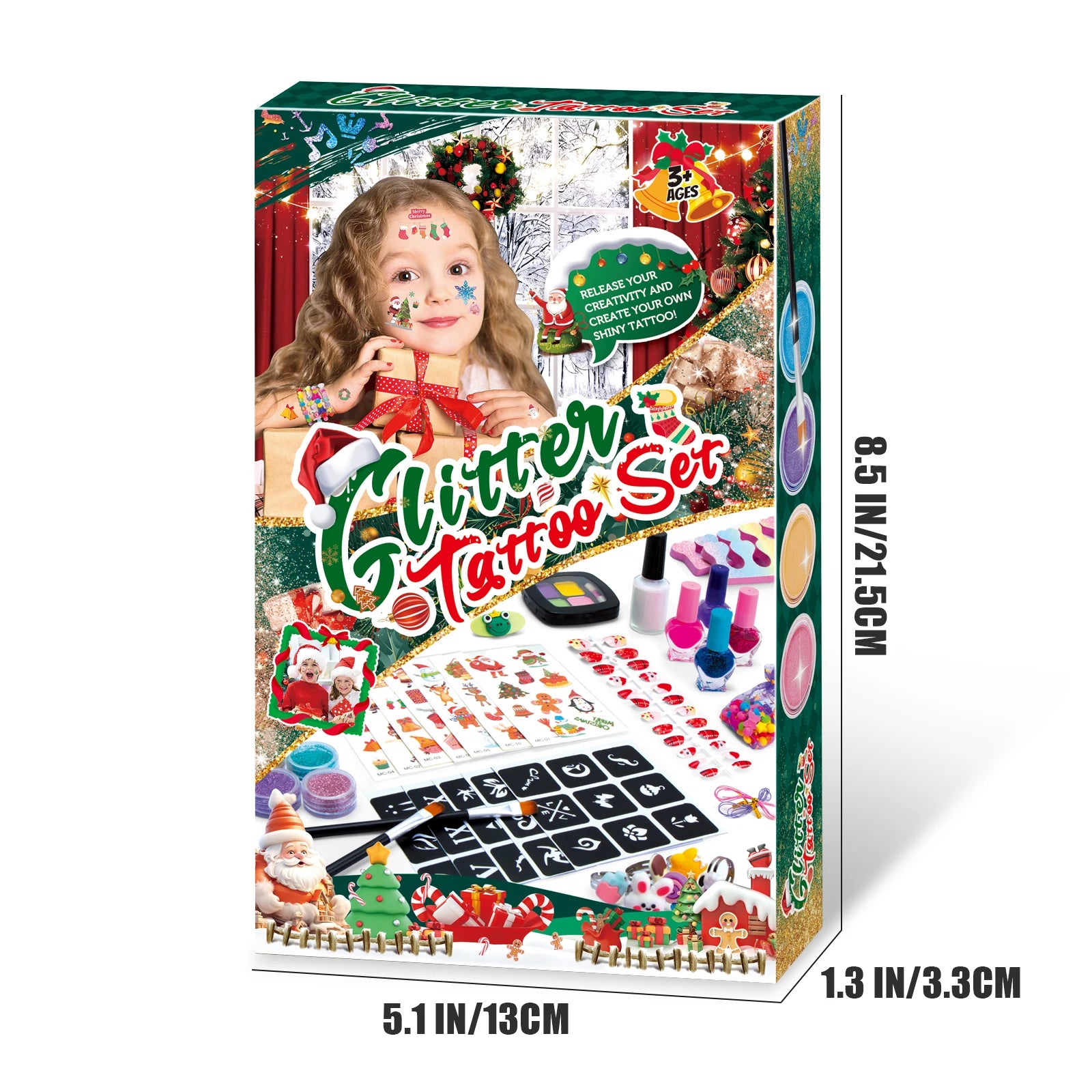 Sparkle & Style: Kids Christmas Glam Set