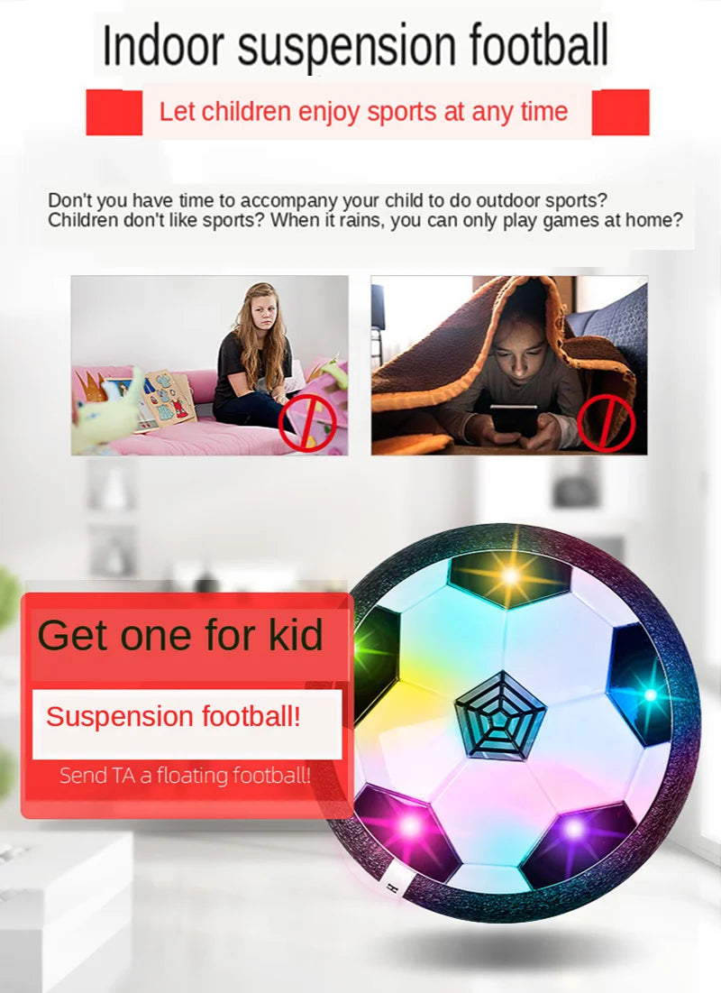 LED Hover Soccer Ball Game Fun