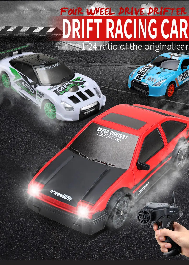 Thunder Drift: 1:24 RC Mustang Racer