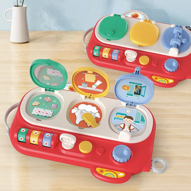Peek & Play: Montessori Pop-Up Animals