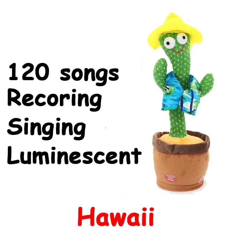 Dancing Cactus: Interactive Singing Plush Toy