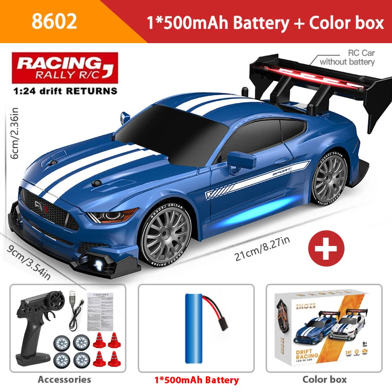 Thunder Drift: 1:24 RC Mustang Racer