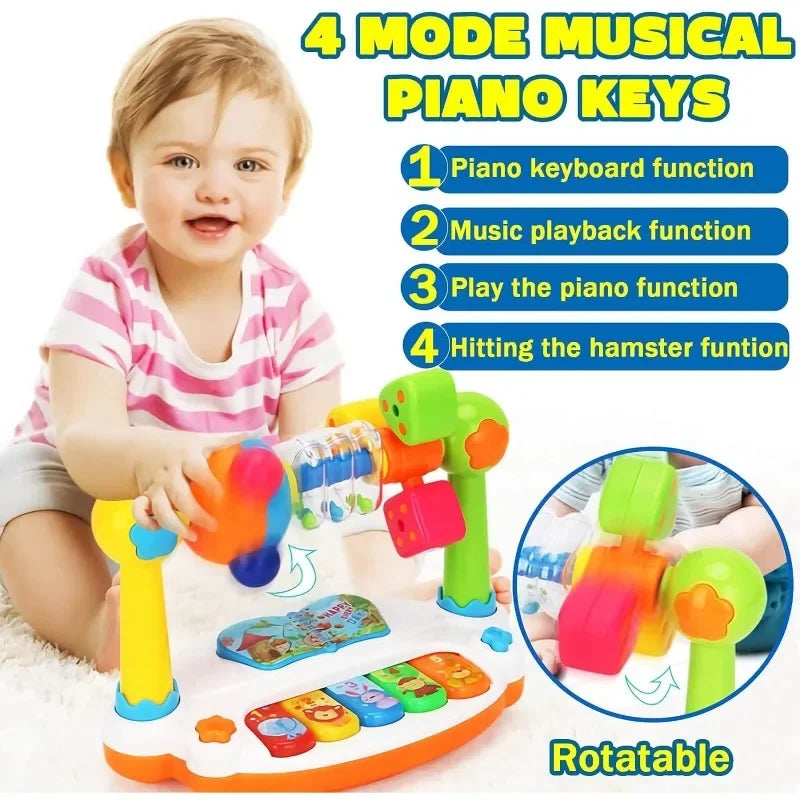 Melody Star: Baby Rotating Piano Toy