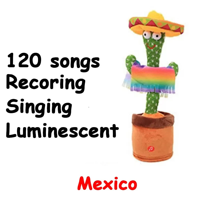 Dancing Cactus: Interactive Singing Plush Toy