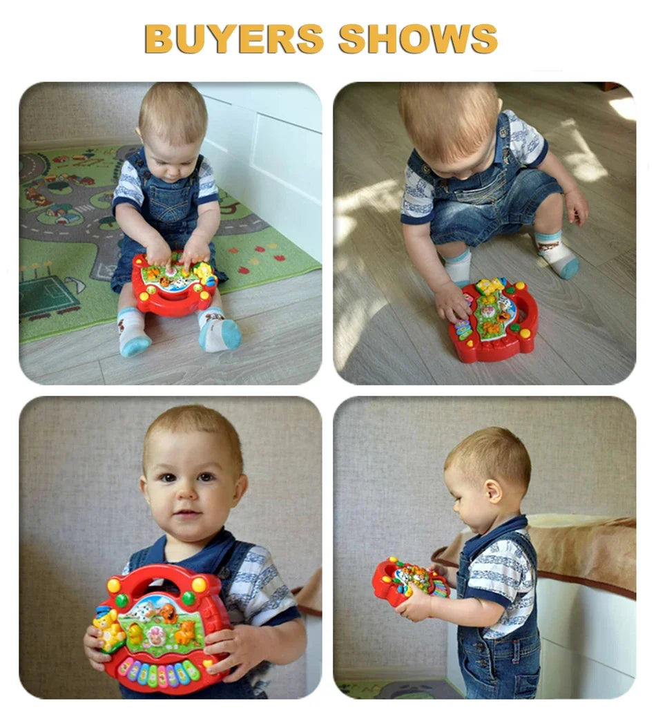 Melody Magic: Baby Animal Piano Toy