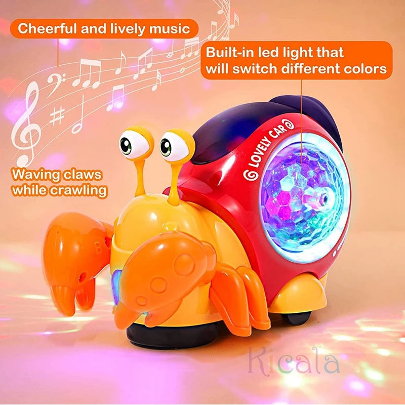 Dancing Crawling Crab: Musical Baby Fun