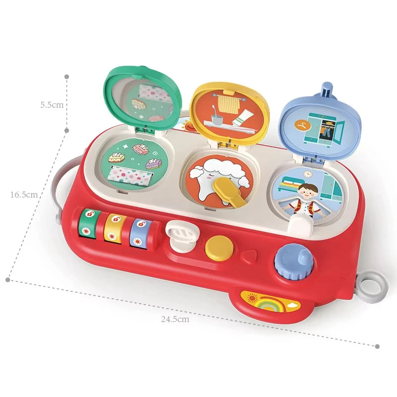 Peek & Play: Montessori Pop-Up Animals