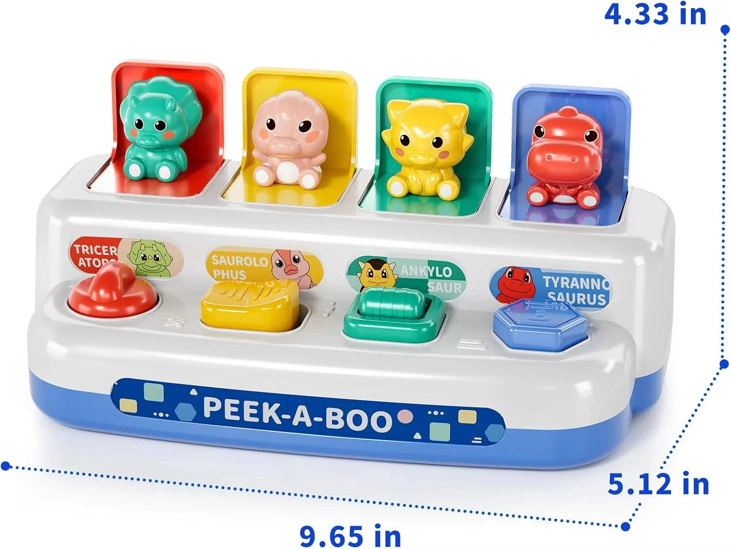 Peek & Play: Montessori Pop-Up Animals