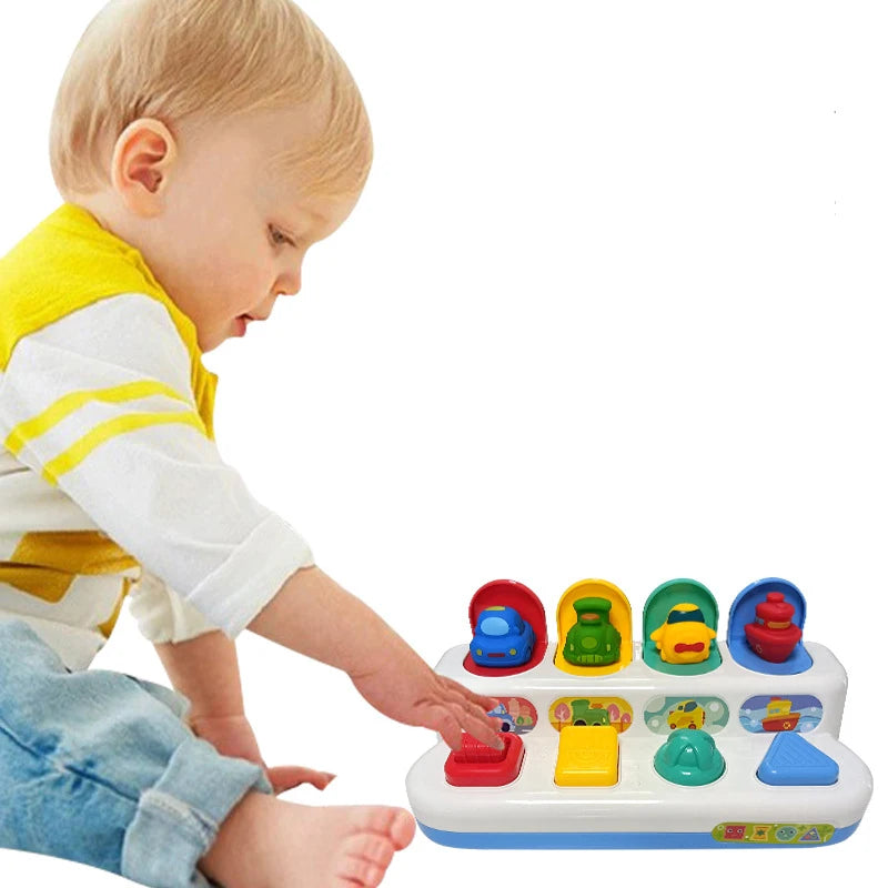 Peek & Play: Montessori Pop-Up Animals