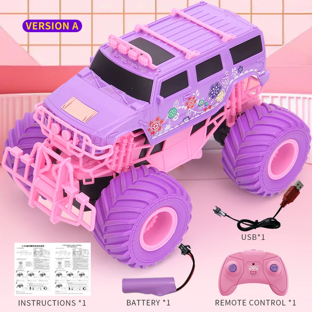 Pink Power Truck: RC Stunt Adventure