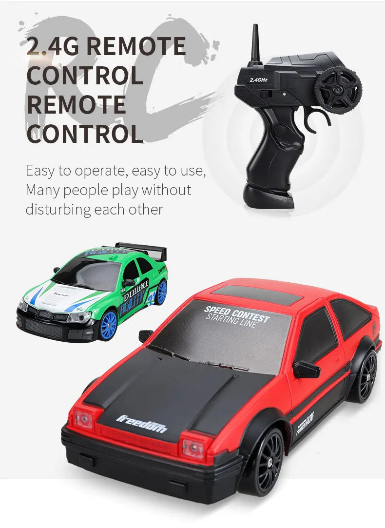 Thunder Drift: 1:24 RC Mustang Racer