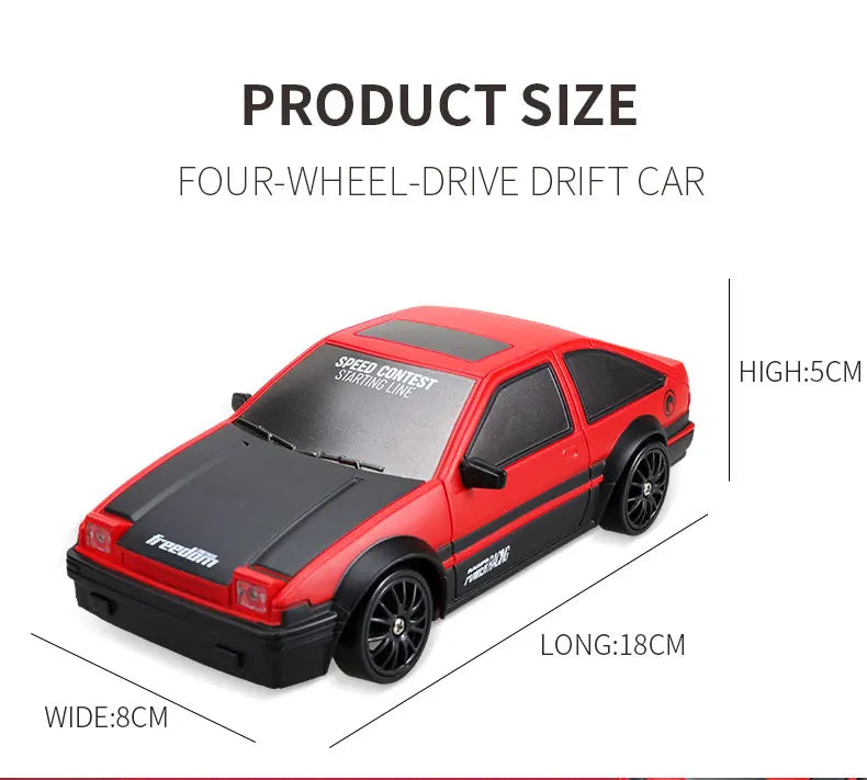 Thunder Drift: 1:24 RC Mustang Racer