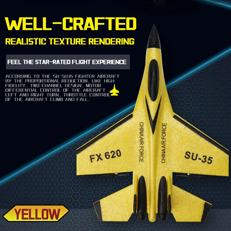 Sky Warriors: SU-35 RC Fighter Jet