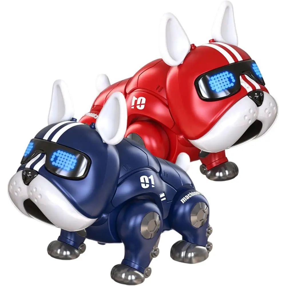 Dancing Music Bulldog Robot Toy Delight